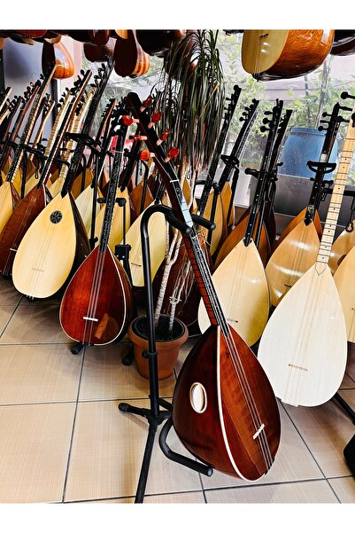 Bircanmüzik 34.5 CM TEKNE ARDIÇ ÖZEL YAPIM KISA SAP BAĞLAMA