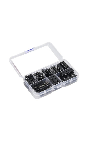 mucize Integrated Socket Assortment Set - Dip Ic Socket Box with Various Sizes