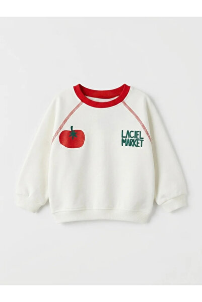 daisydolly Unisex Cotton Sweatshirt with Back Print Detail