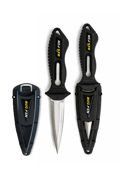 Bigfin Big Fin Axis Dalış Bıçağı - Siyah - Kol Bandı Hediyeli
