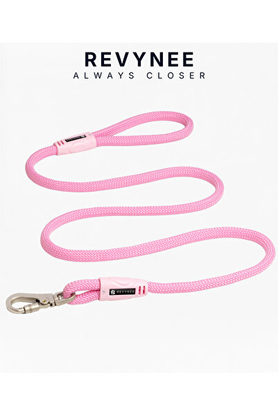 REVYNEE Premium Gezdirme Tasması ROPE Serisi Örgü Dayanıklı Leash