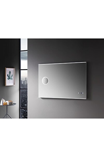 Generic FASHION HOME LED Bathroom Mirror – Anti-Fog, Timer Display, 3X Magnif...