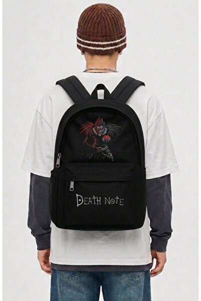 Fuddy Moda Unisex Death Note Ryuk Printed Backpack, Anime Themed School Bag