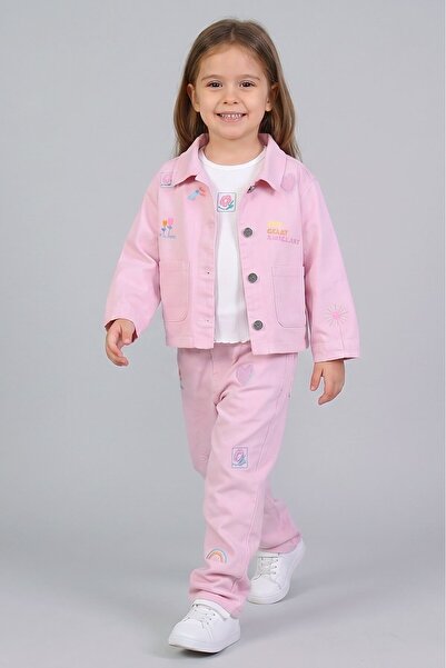 Dmb Girl's Gabardine 3 Piece Set