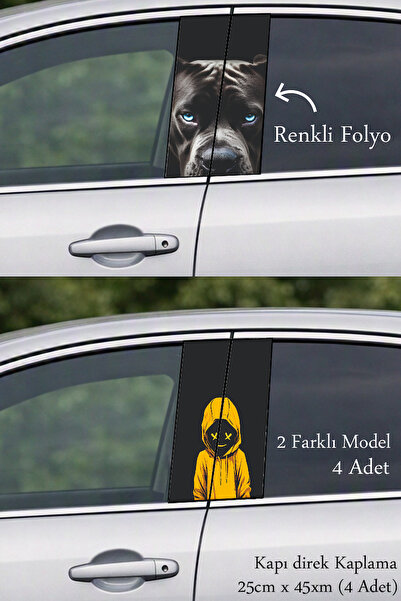 Automod A Brand New Look for Your Vehicle Door Post Foil Sticker Label
