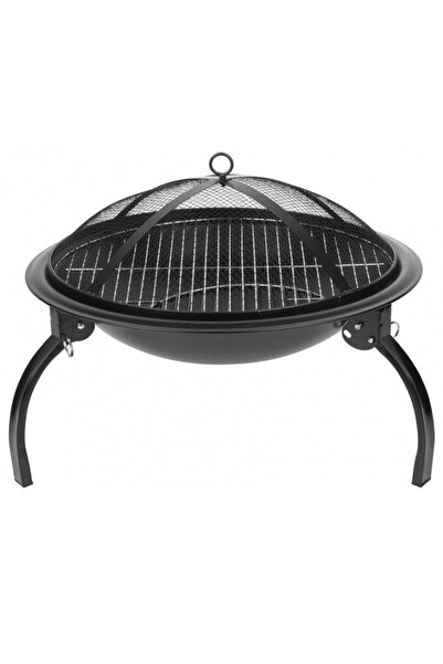 Strend Pro Grătar portabil Homfire, 545x400mm, cu husă de protecție