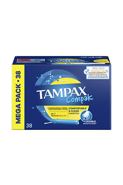 TAMPAX COMPAK tampon normal 38 bucăți