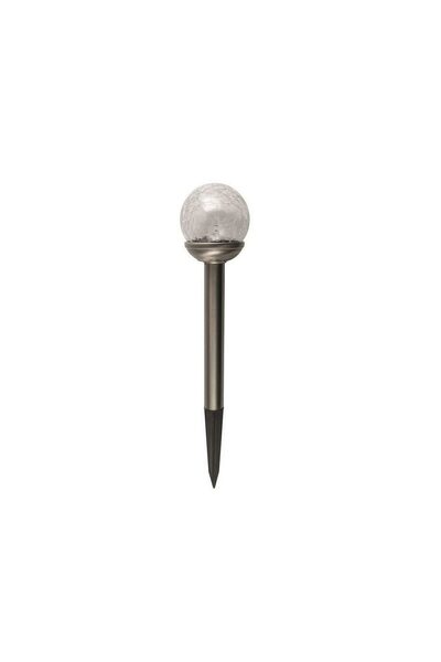 Home Lampă de grădină MX 812, cu baterie solară, metalică, glob de sticlă
