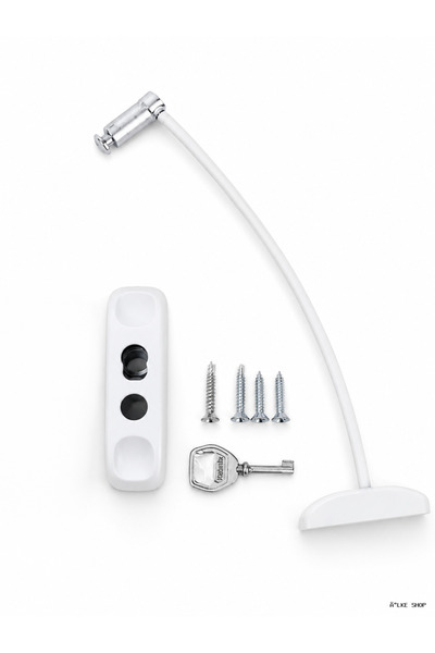 ZERO LAND Ilkestor 300 kg Steel Cable (183626) Window Lock