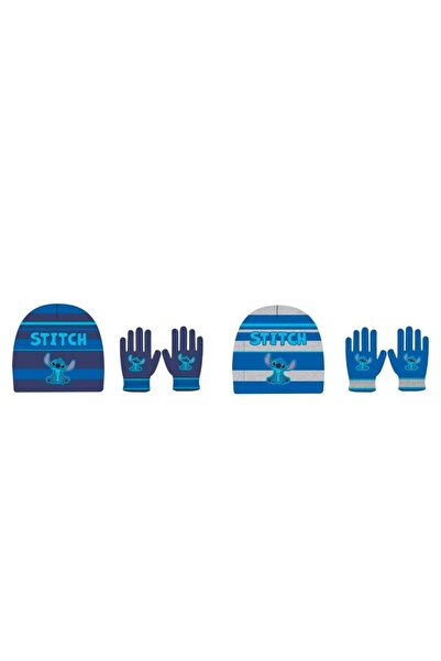 Disney Stitch kids assorted hat and gloves set