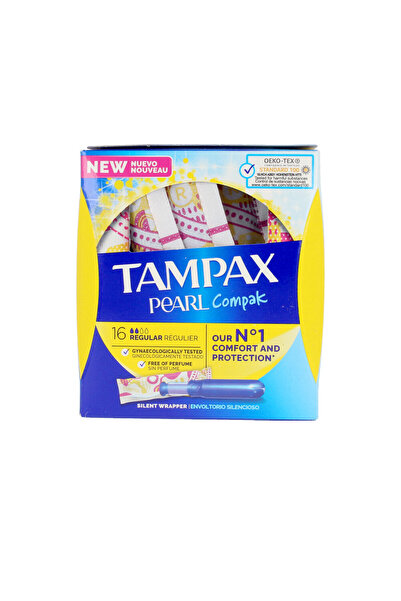 TAMPAX PEARL COMPAK tampon normal 16 bucăți