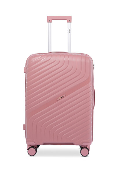 Kairos 24" Luggage with Anti-Theft Zipper | Polypropylene(PP) Material | Ligh...