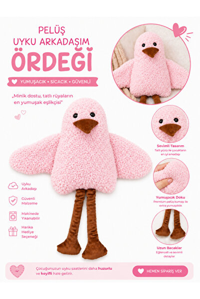 Işık kasabası Çocuk Bebek Uyku Arkadaşı Duffy Ördek Yastık Peluş