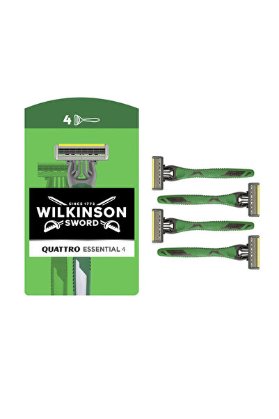 Wilkinson QUATTRO ESSENTIAL 4 aparate de ras de unică folosință, 4 bucăți