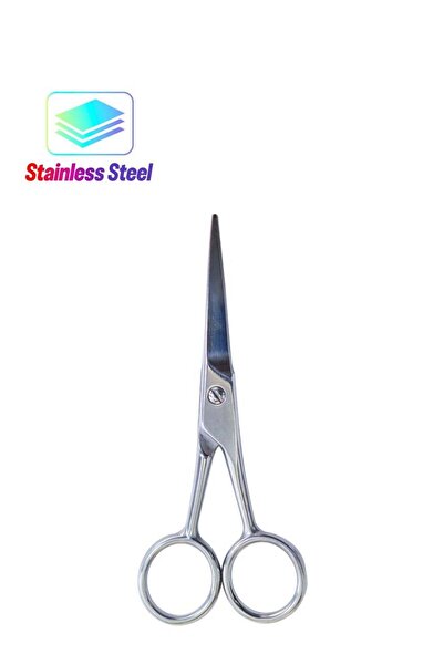 Concord Stainless Steel Precision Moustache Scissors 4.5 inches / Silver