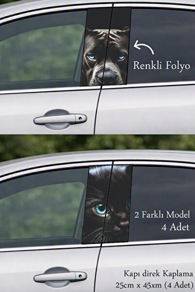 Automod A Stylish Touch for Your Vehicle Door Post Foil Sticker Label