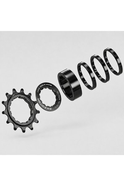 heugers Alüminyum Tek Vites (Single Speed) Dönüşüm Kiti
