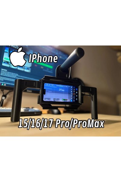 3D snaxx Telefon Kamera Kafesi – Yatay & Dikey Çekim Destekli, Çift Yan Kollu...