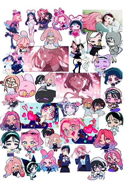 Alien Stage Mizi x Sua Sticker Seti (40 adet)