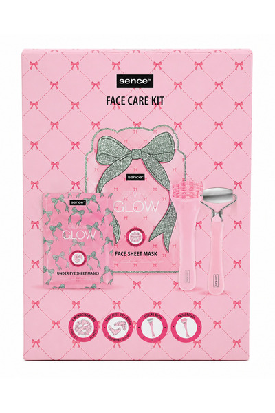 SENCE CASETA CADOU (2 ROLE + MASCA FACIALA 20ML + MASCA DE OCHI 2X3ML) GLITZ ...