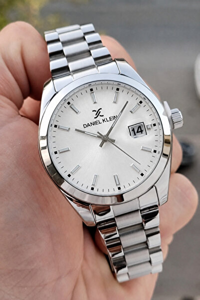 Daniel Klein Men's Wristwatch with Case and Dial in Gray Color, Same as Pictu...