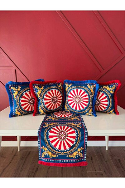 PELİN ABAKA Seria ROMA, Combinație de covorașe decorative și traversă decorat...
