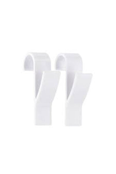 OEM Set 2 cuiere alb de calorifer pentru agatarea prosoapelor realizat din pl...