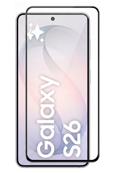 CEPSTOK Samsung Galaxy S26 5D Tam Kaplayan 9H Temperli Ekran Koruyucu