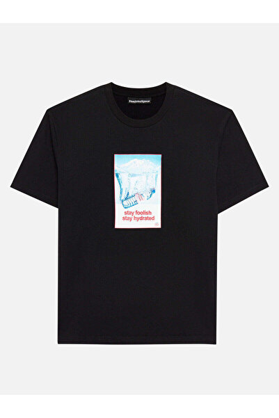 Freedom of Space Hydrated T-Shirt Siyah - HypeStep