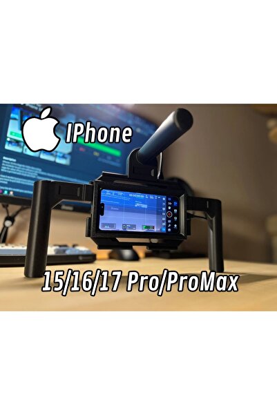 3D snaxx Telefon Kamera Kafesi – Yatay & Dikey Çekim Destekli, Çift Yan Kollu...
