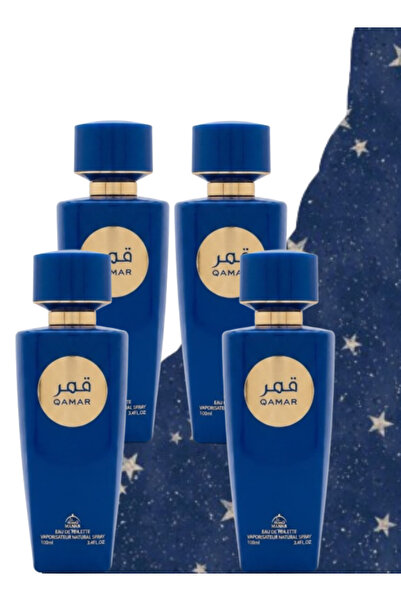 manar 4 قطع عطر قمر الأزرق 100 مل