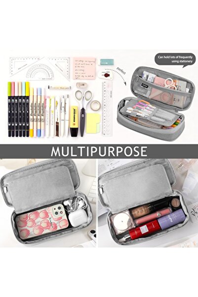Generic Brand Durable Oxford Fabric Pencil Case – Waterproof, Stylish & Large...