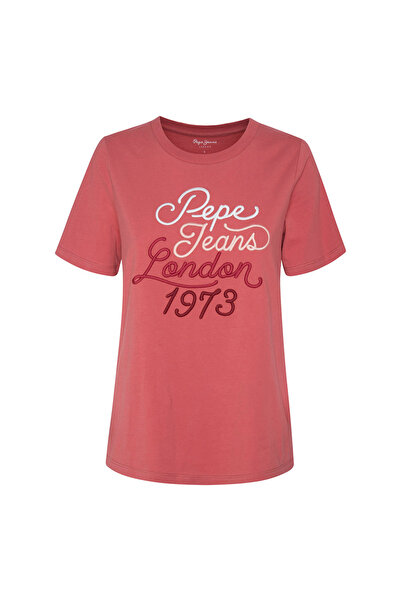 Pepe Jeans Γυναικείο Κοντομάνικο Μπλουζάκι Λόλα S