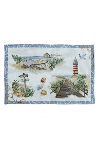 SANDER Suport pentru farfurii Seaside, tapiserie, 32*48 cm, multicolor, 77164...