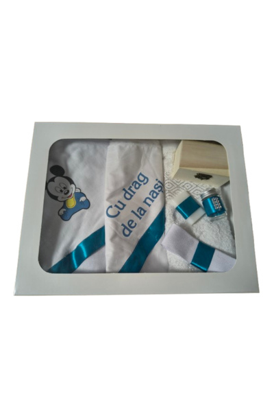 OEM Trusou botez, Mickey Mouse, Albastru