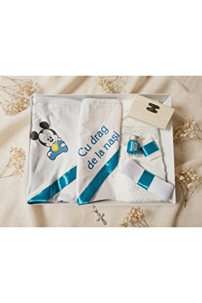 OEM Trusou botez, Mickey Mouse, Albastru