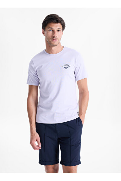 Dockers Gray Men's Slim Fit T-Shirt A1103-0346