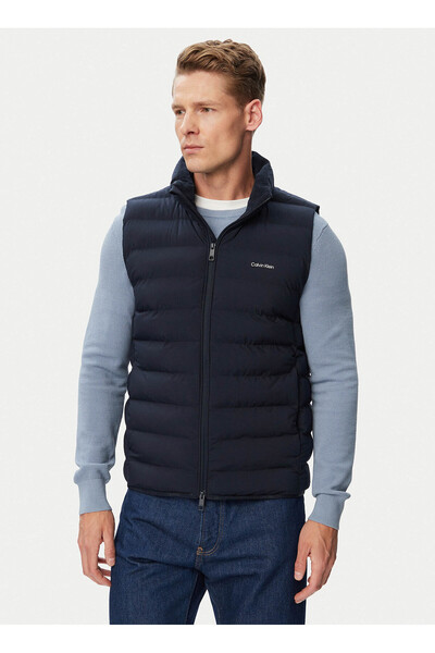 Calvin Klein Lacivert Erkek Yelek LV04LG504GCEF_CLASSIC LTWT NYLON C
