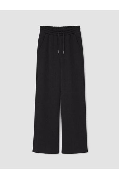 LC Waikiki Gencc Quality Easy-To-Wear Women's Sweatpants with Snap-On Cuffs