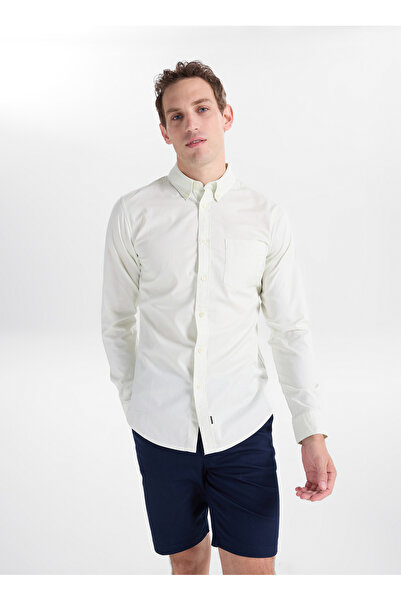 Dockers Bej Erkek Pamuklu Gömlek A8816-0022