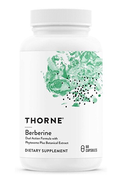 Thorne Berberine - Dual Action Formula with Phytosome Plus Botanical Extract ...