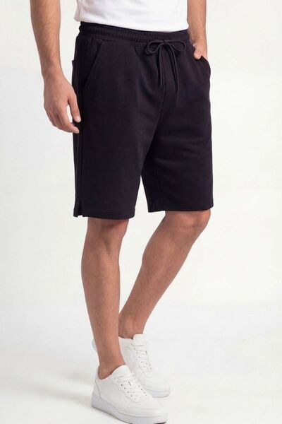 PUMAS Men's Black Push up Comfort Shorts with Side Pockets