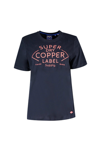 SUPERDRY Γυναικείο κοντομάνικο μπλουζάκι XS