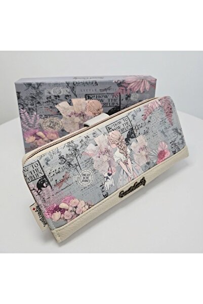 Sweet Candy Synthetic Wallet with Doll Design, Removable Card Card and Box fo...
