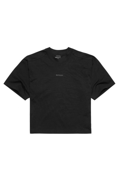 SUPERDRY Γυναικείο Κοντομάνικο Μπλουζάκι Code Tech OS Boxy Tee L