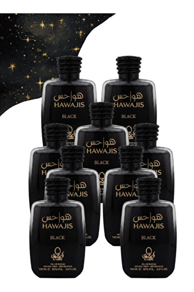 Al aqeeq 9 Pieces Hawajis Black Perfume 100ML
