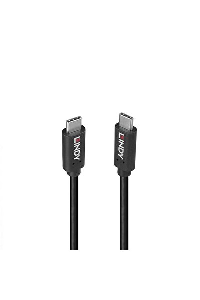 LİNDY Cablu 0.5m USB 3.2 C to C 20Gbps "LY-36975" (timbru verde 0.08 lei)