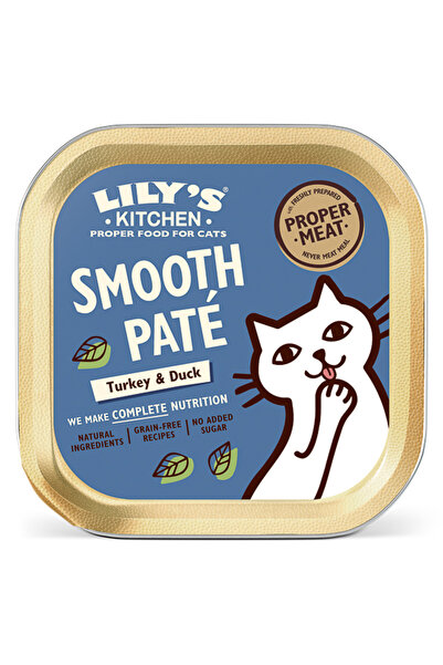 Brit Care Lily’s Kitchen Smooth Pate Turkey with Duck for Adult Cats 85 g