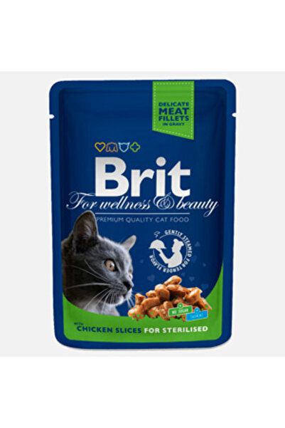 Brit Care Brit Premium Sterilised Cat sachet with chicken meat 100 gr