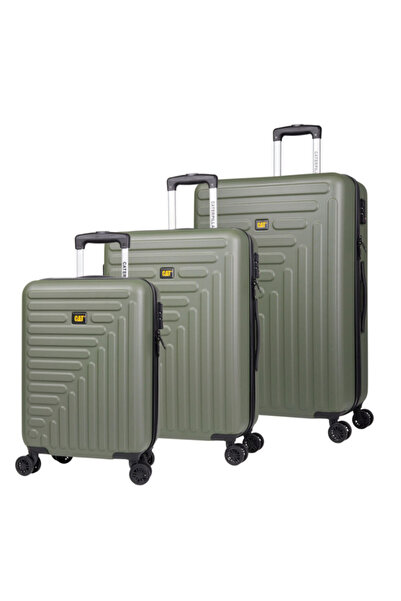 Caterpillar Set 3 trollere Rockford, 35L, 59L, 92L, ABS - olive "CAT-84683-551"